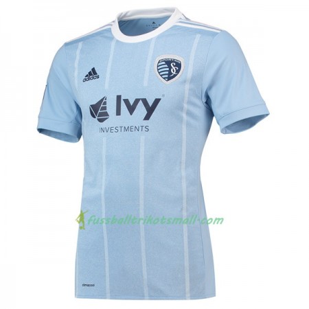Günstige Fußballtrikots Sporting Kansas City 2018-2019 Kurzarm Heimtrikotsatz kaufen